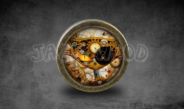 Steampunk Glass Cabochon Bronze cabinet Dresser Knobs pull / Dresser Pull
