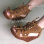 New high-heeled shoes princess shoes Roman sandals yuzui wedges sandal shoes
