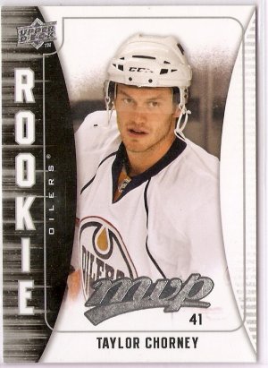 2009-10 Upper Deck MVP #323 Taylor Chorney RC