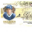 2010-11 ITG Decades 1980s Autographs #AAS Anton Stastny