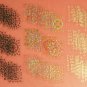 Gorgeous 50 sheet set nail decals