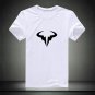 Buy Spain Tennis Player Rafael Nadal Bull Logo Print T shirt White Color Symbol Printed Mens T Shir