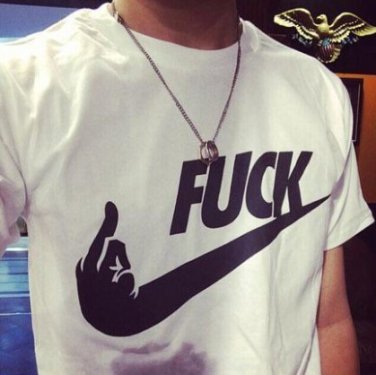 Buy Kill Rock 100 Cotton Black T Shirt Men Clothing Fuck Middle Finger Print T shirt Man Tee Shirts