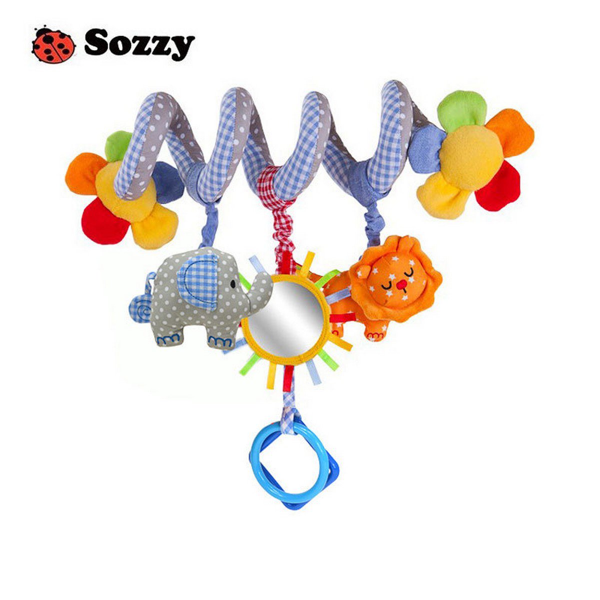 Подвесная игрушка Lamaze забавная спиралька