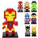 Buy The Avengers Marvel Super Heroes Captain America, Iron Man,Hulk Mini figures Building Block Toy