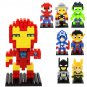 Buy The Avengers Marvel Super Heroes Captain America, Iron Man,Hulk Mini figures Building Block Toy