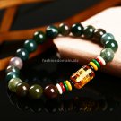 Buy Romantic Jewelry8mm Natural agate Stone Bracelet The six Buddhist Mantra bracelets bead bracele