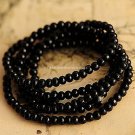 Buy Wholesale Tibetan Jewelery Natural Black Sandalwood Chunky Bead Carved Buddha Multiturn Buddha