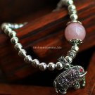 Buy  New Hot Fashion High Quality 925 Sterling Silver Beads Hollow out Elephant Bracelets for Women