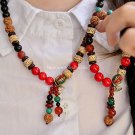 Buy Fashion Bracelets for Women Bodhi Agate Coconut shell Turquoise Coloured glaze Wood Beads Neckl