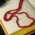 Buy Fashion Natural Beads Cotton Necklace Women Red Gift Personality Handmade Temperament Wholesale