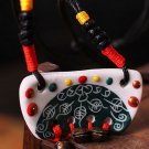 Buy New Vintage Ceramic Necklace Pendants for Women Fashion Hand made Women Long Necklace Gift Acce