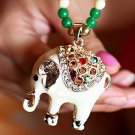 Buy New!!! Fashion Hollow Alloy White Thailand Elephant Amulets Long Necklace Women Gift Charm Jewe