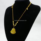 Buy Original Natural High Quality mystic Topaz Buddha Pendant   Oriental Charm Handmade Beads Chara