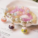 Buy Summer Jewelry Multicolor Natural Stone 8MM Round Beads Crystal Bracelet for Women DIY Jewelry