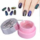 6 Bottles Japanese Nail UV Gel Polish Clear Mirror Glitter Gel Painting Bling Nail Tips Art Design
