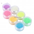 Glitter Luminous Fluorescent Nail Art Sticker Stickers Tips Decoration DIY Acrylic Manicure Beauty