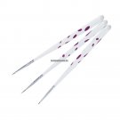 3Pcs Nail Gel Polish Dotting Drawing Liner Nail Art Brush Manicure Pedicure Design Tool Set High qu