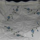 New embroidered Rose Sham Standard