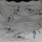 New embroidered Rose Sham Standard