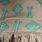Fabulous Southwestern Design Pouf Valance W/Fringe