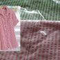 Mainstreet Blues New Seersucker Button Down Shirt 12W