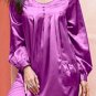 Denim 24/7 Berry Satin Top 18W