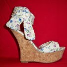 White Flower Wedges