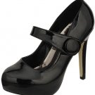 Black Patent Mary Jane Heels