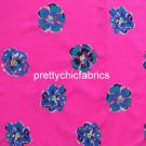 SALE! Mambo Pink Of Corsage Textured Cotton Blend Fabric 1 Yd x 57" ~ Lilly