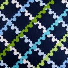Disney Mickey Hiding Navy Co-ordinate Cotton Fabric BTY x 59" Extra Wide