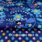 Disney Mickey Minnie Dreams Blue Co-ordinate Cotton Fabric BTY x 59" Extra Wide