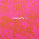 Pop Pink Seaester Cotton Daybreak Dobby Fabric Cotton Pique Fabric 1 Yd