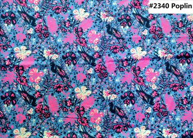 2340 New Cotton Poplin Fabric Lilly-BTY