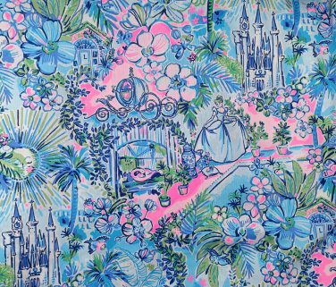 2373 New  Cotton Dobby Fabric Lilly-BTY