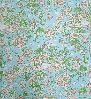 2362 New Cotton Poplin Fabric Lilly