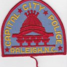 Capital City Police Raleigh NC Shoulder Patch Uniform
