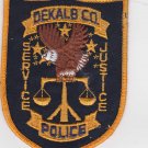 Dekalb County GA Police Patch Shoulder Uniform