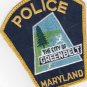 Greenbelt Maryland City Police Shoulder Patch Uniform