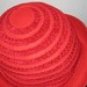 Vtg HOLT RENFREW Italian Wool Red Hat