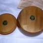 Myrtlewood box with bird on lid The Wooden Nickle Port Orford Oregon hc1035