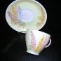 Old Royal bone china cup saucer foxglove 1930s vintage hc1041