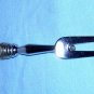 Meat fork genuine marbelized honey Bakelite handle vintage cutlery hc1043