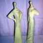 2 Elongated chalk figurines graceful ladies modern style hc1054