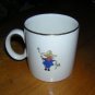 Arklow Ireland child's mug Little boy blue gold trimmed one of a series hc1055