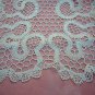 Bruges Brugge bobbin lace table runner 42 inches vintage hc1239
