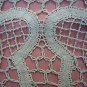 Bruges Brugge bobbin lace table runner 42 inches vintage hc1239