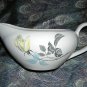 J & G Meakin Eames era gravy sauce boat yellow rose hc1310