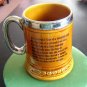 Lord Nelson Ware Pottery vintage mug stein tankard handmade Staffordshire England vintage hc1322