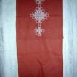Embroidered table runner dresser scarf Scandinavian style hc1365
